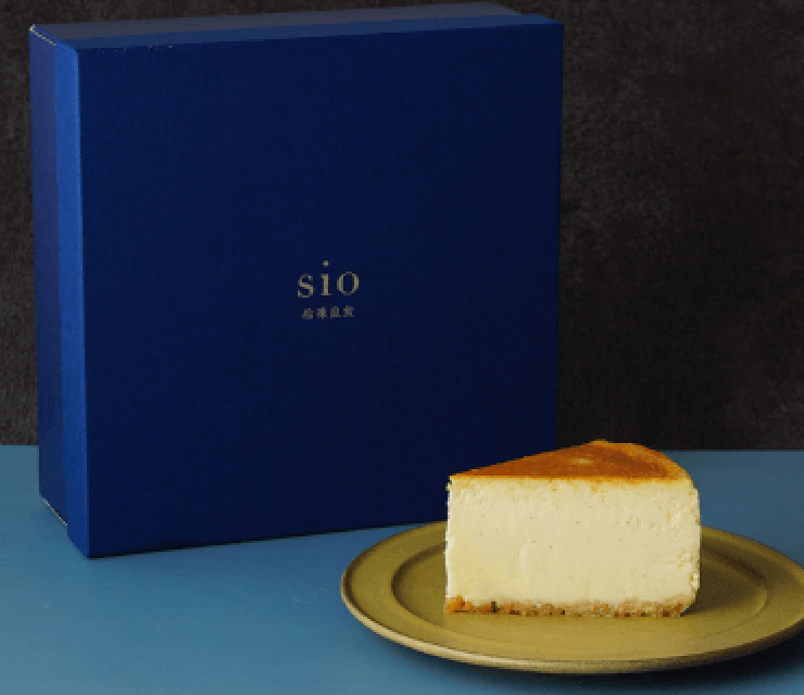 ミシュラン獲得のフレンチレストラン sioのチーズケーキ