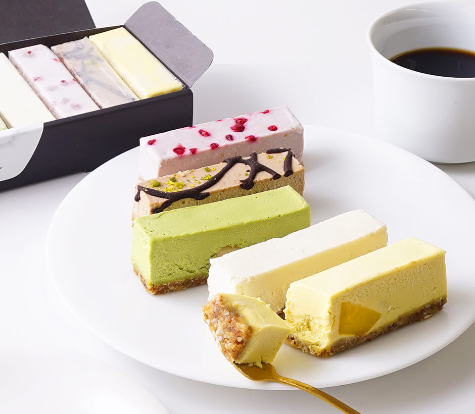 ヴィーガンローケーキ 5種10本セット